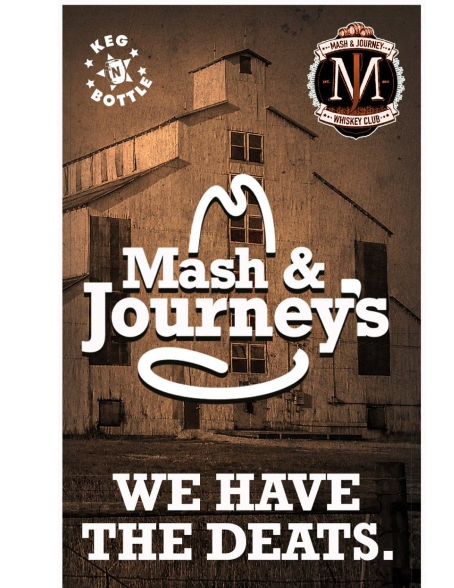 Larceny Private Barrel Proof Bourbon (Barrel #7757639 - We have the Deets) - Mash & Journey & Keg N Bottle Private Barrel Pick 750 ml