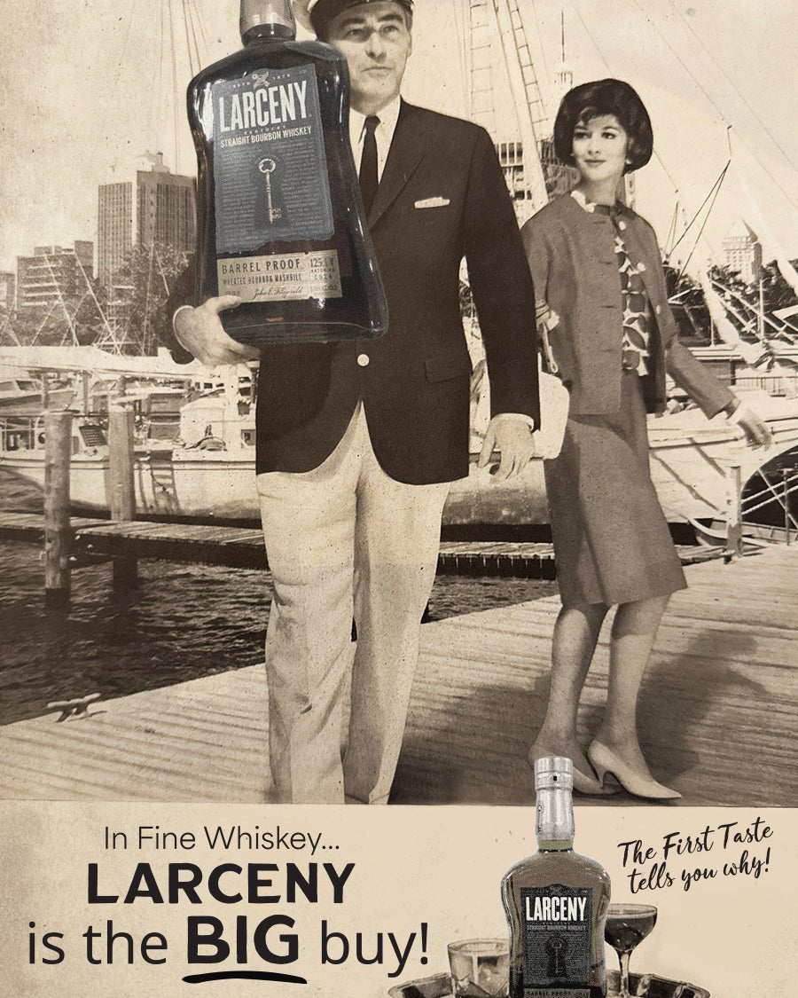 Larceny Private Barrel Proof Bourbon (Barrel #7757866 - The Big Buy) - Bourbon Pursuit & Keg N Bottle Private Barrel Pick 750 ml