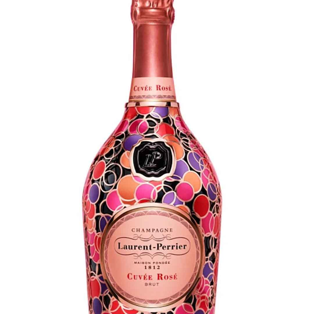 Laurent-Perrier Cuvée Rosé Bubble Robe Champagne Limited Edition, 75 cl