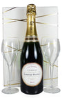 Laurent-Perrier La Cuvée Flute Presentation Box Champagne, 75 cl