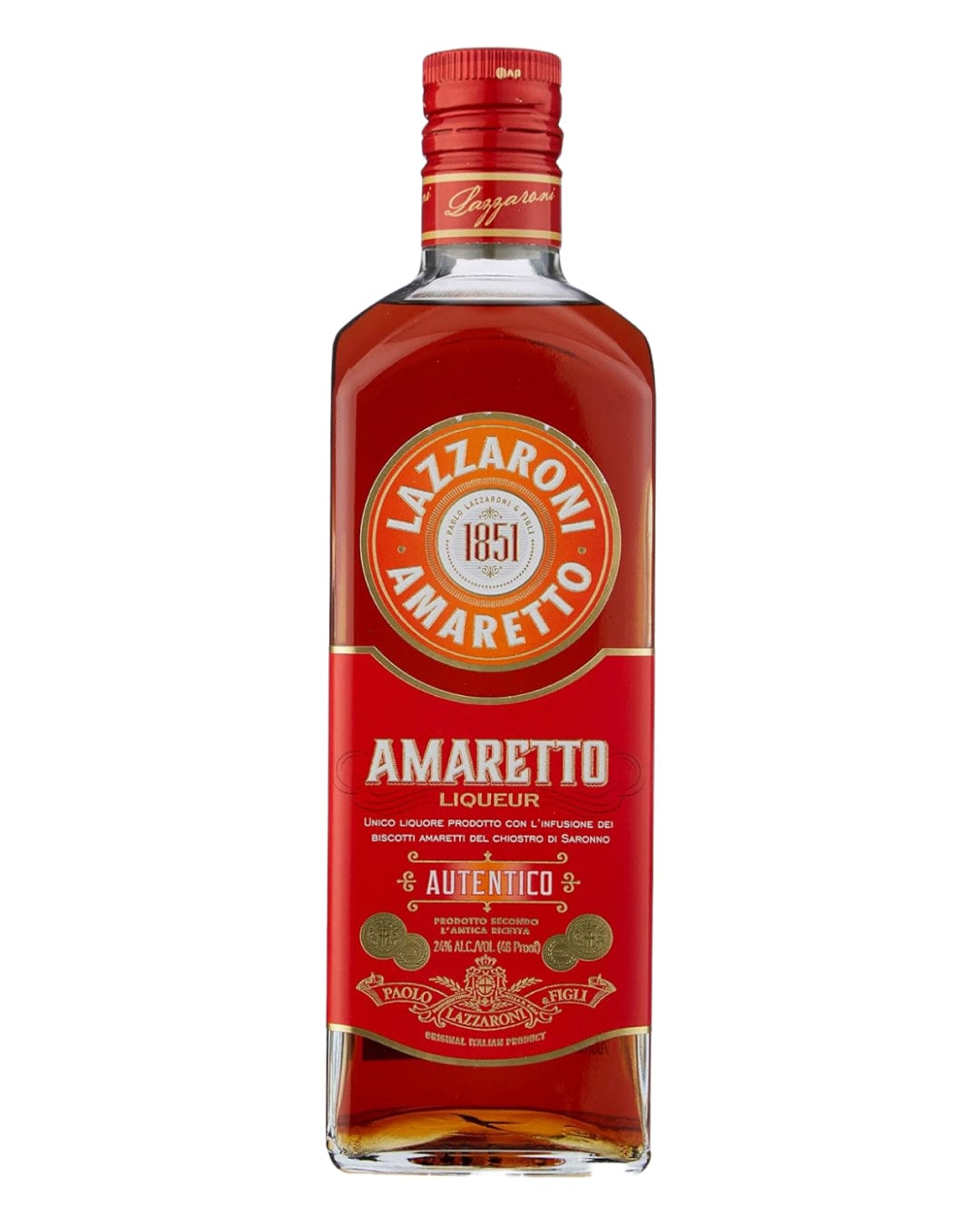 Lazzaroni Amaretto 1851 Liqueur, 70 cl