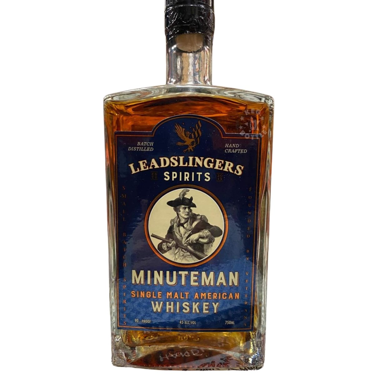 Leadslingers Minuteman Single Malt American Whiskey (750 ml)