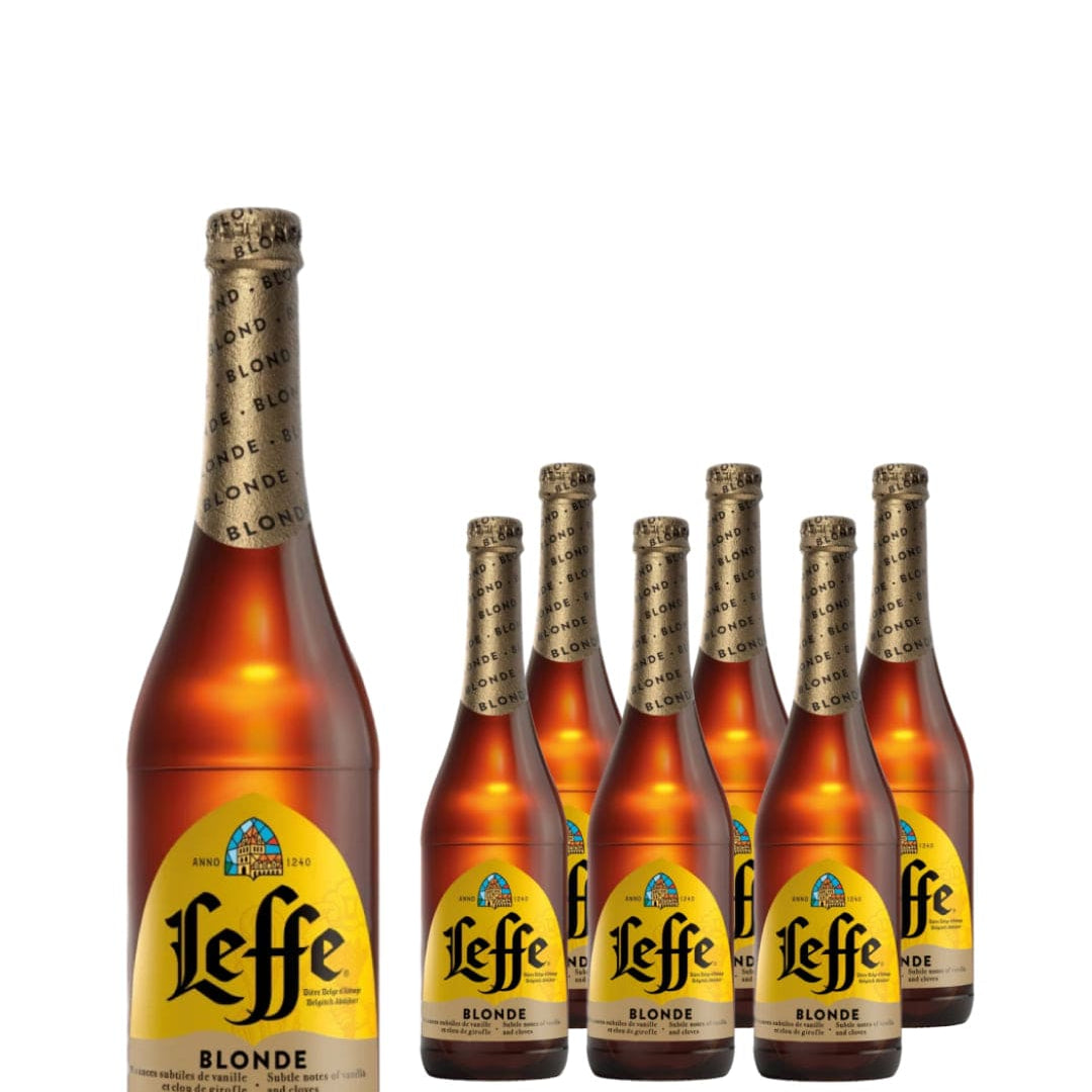 Leffe Blonde Belgian Ale Bottle Multipack, 6 x 750 ml