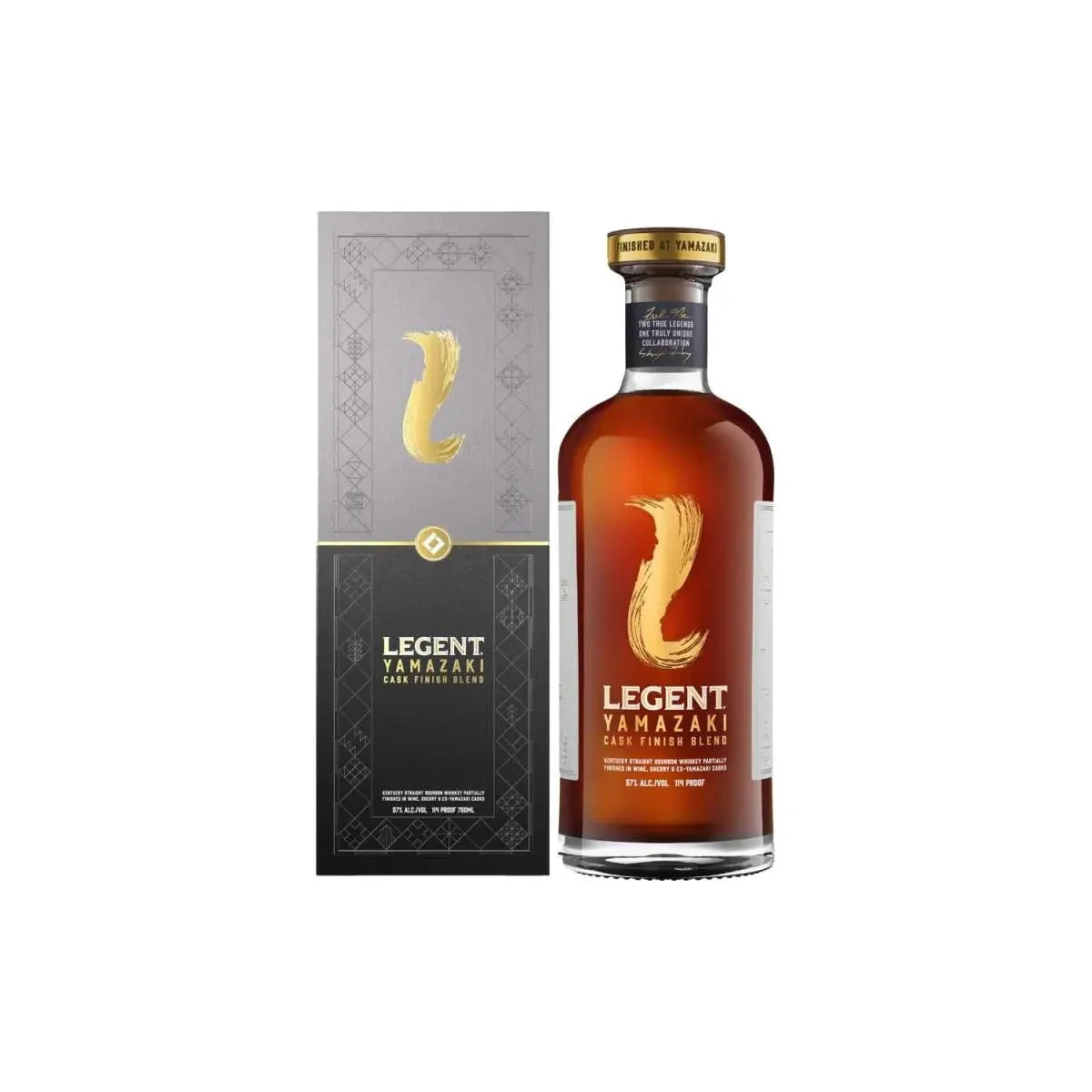 Legent Yamazaki Cask Finish Kentucky Straight Bourbon Whiskey (750 mL)