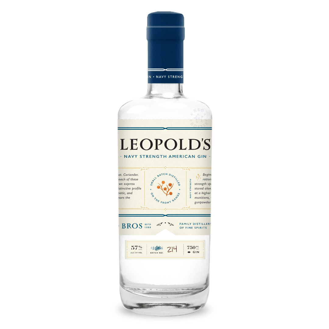Leopold's Navy Strength American Gin (750 ml)