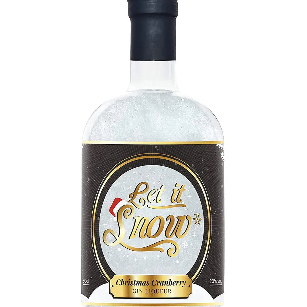 Let It Snow Christmas Cranberry Gin Liqueur, 50 cl
