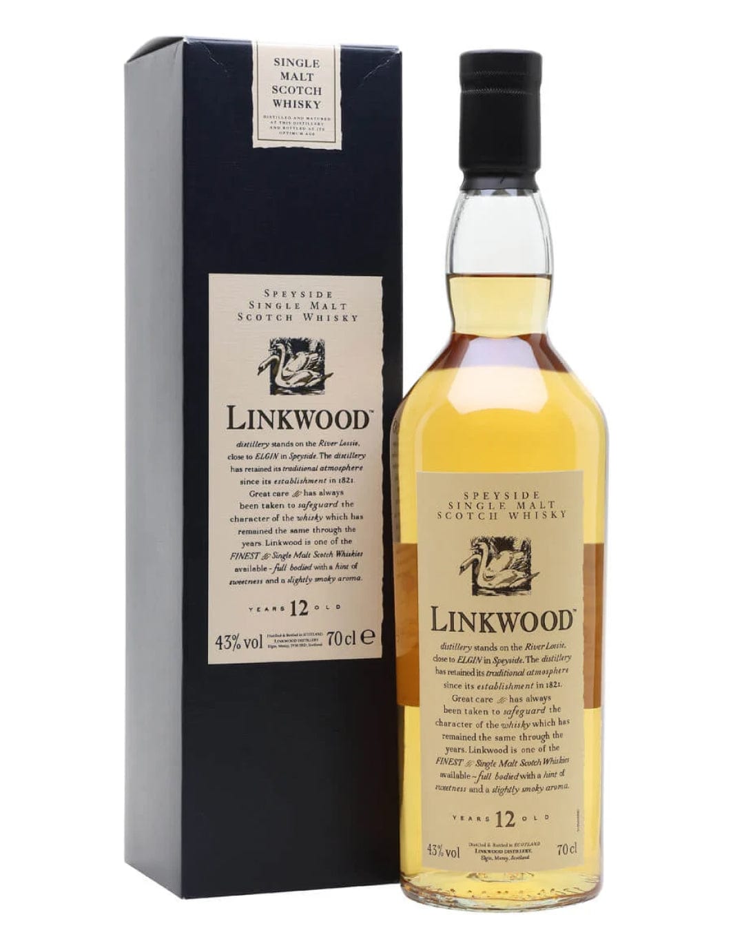 Linkwood 12 Year Old Flora and Fauna Speyside Single Malt Scotch Whisky, 70 cl