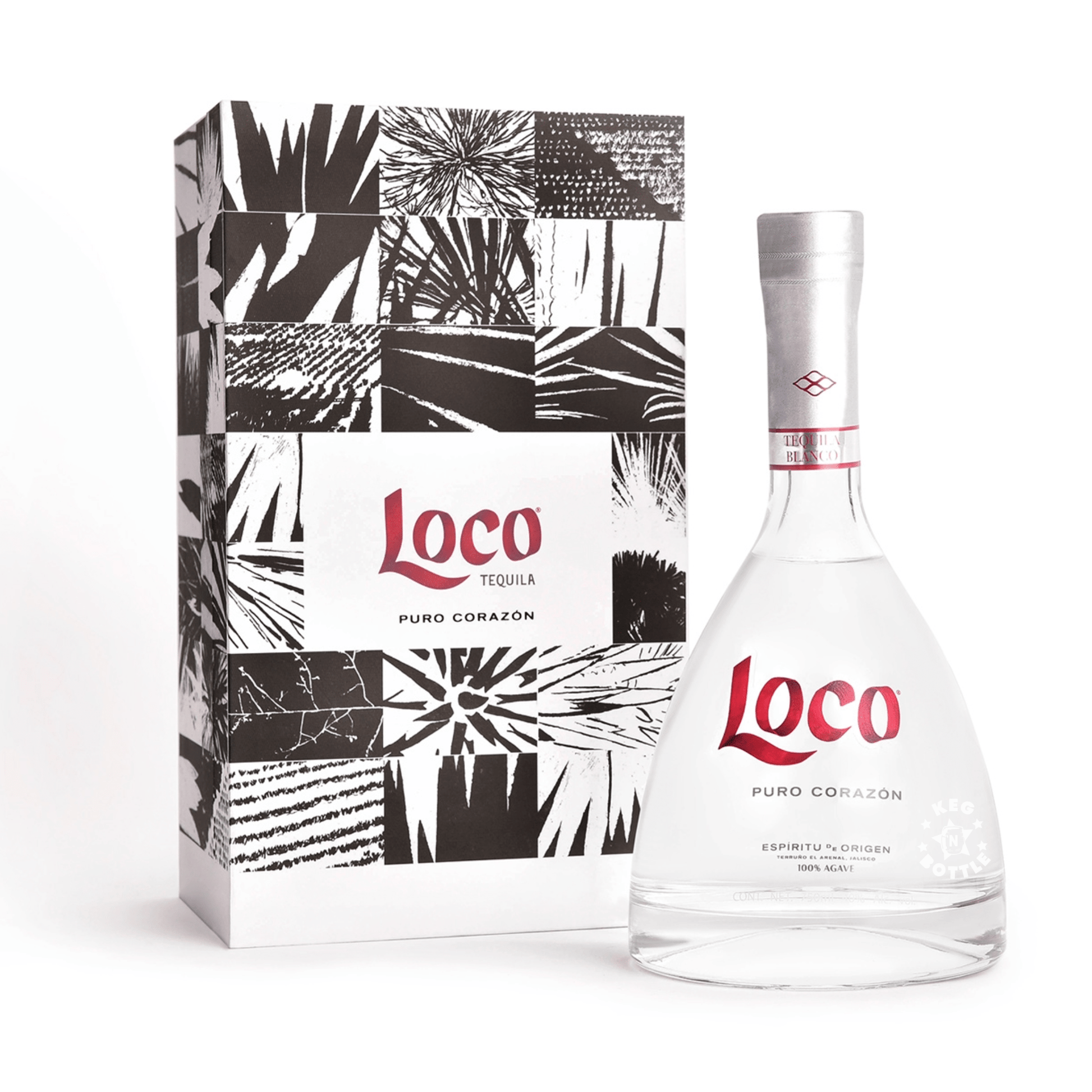 Loco Puro Corazon Blanco Tequila (750 ml)