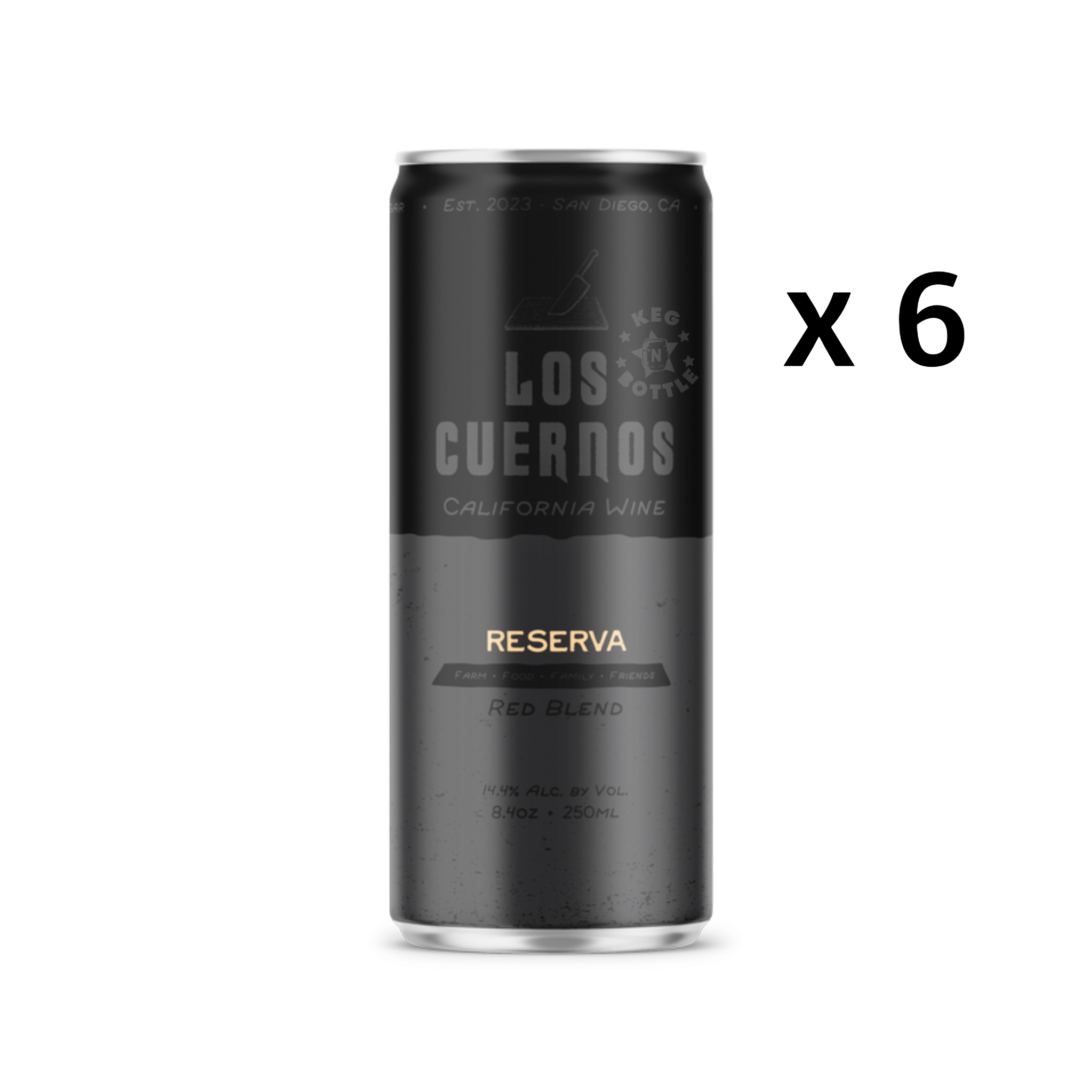 Los Cuernos Reserva (6 Pack)