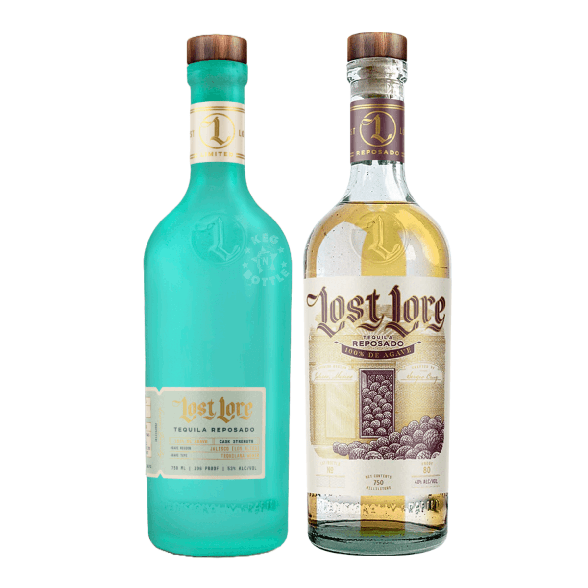 Lost Lore Amburana Reposado & Reposado Combo Pack (2 x 750 ml)