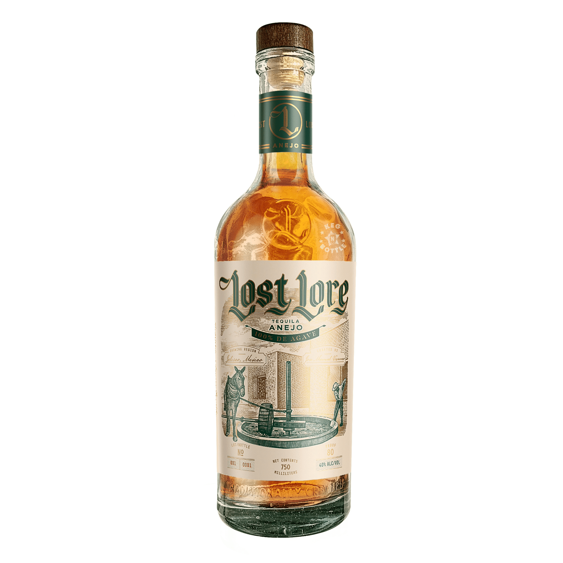 Lost Lore Anejo Tequila (750 ml)