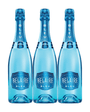 Luc Belaire Bleu Champagne Rick Ross (3 x 750 ml)