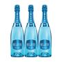 Luc Belaire Bleu Champagne Rick Ross (3 x 750 ml)