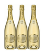 Luc Belaire Brut Gold Champagne (3 x 750 ml)