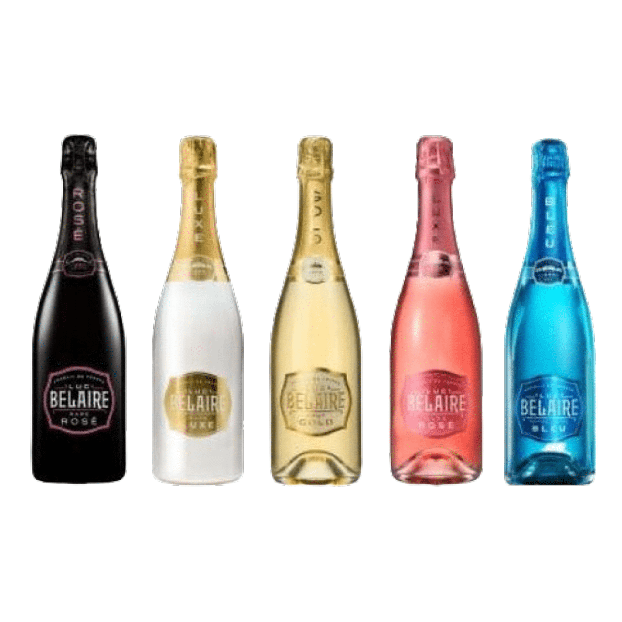 Luc Belaire Combo Pack (5 x 750 ml)