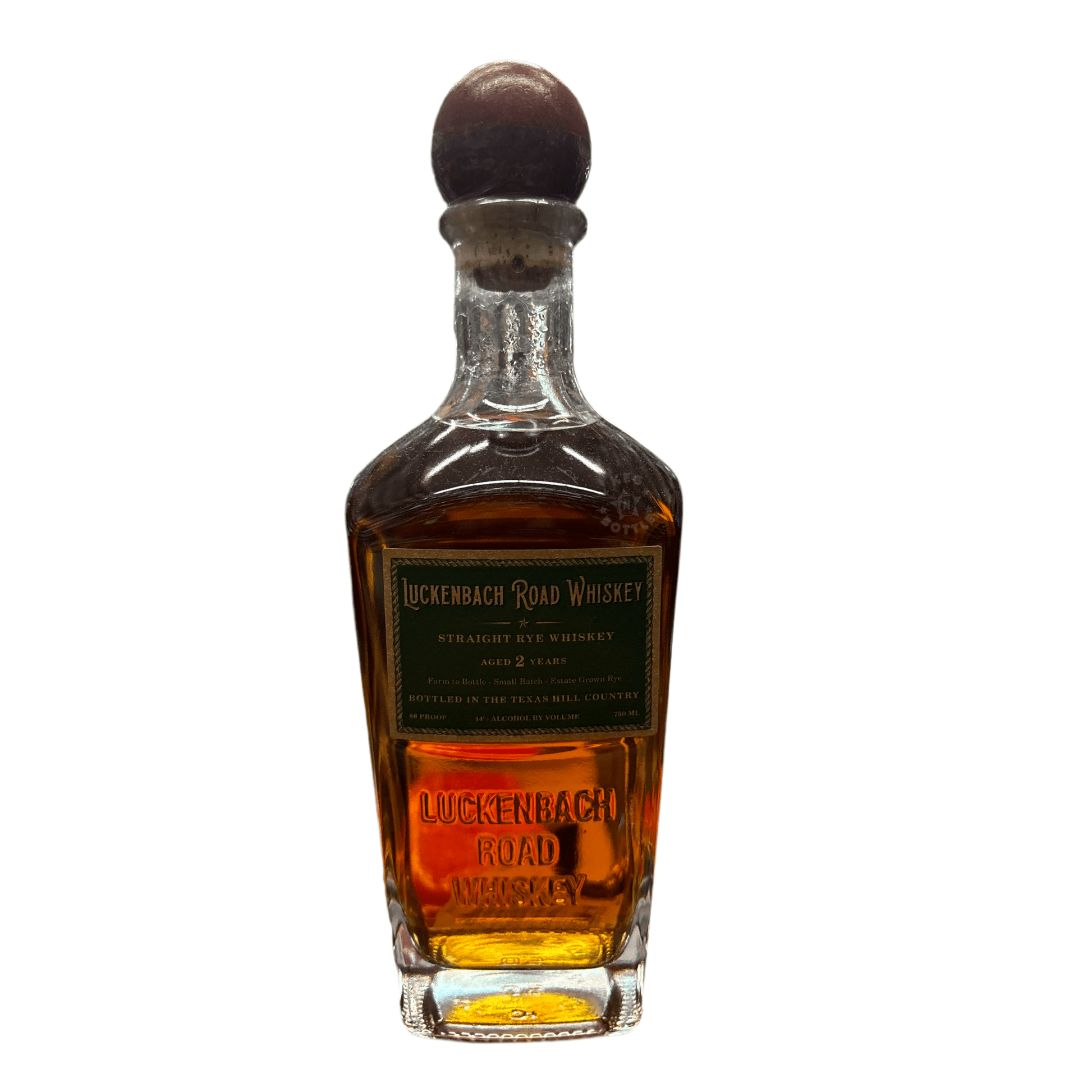 Luckenbach Road Rye Whiskey (750 mL)