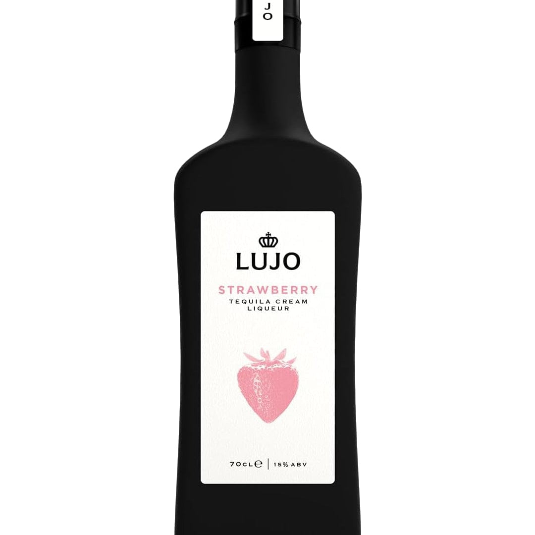 LUJO Strawberry Tequila Cream Liqueur, 70 cl
