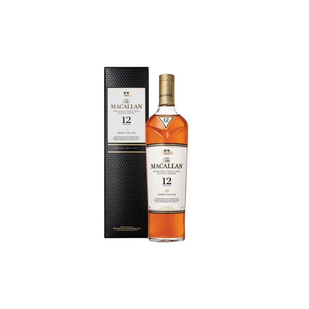 Macallan 12 Year Sherry Oak Single Malt Scotch Whiskey (750 ml)