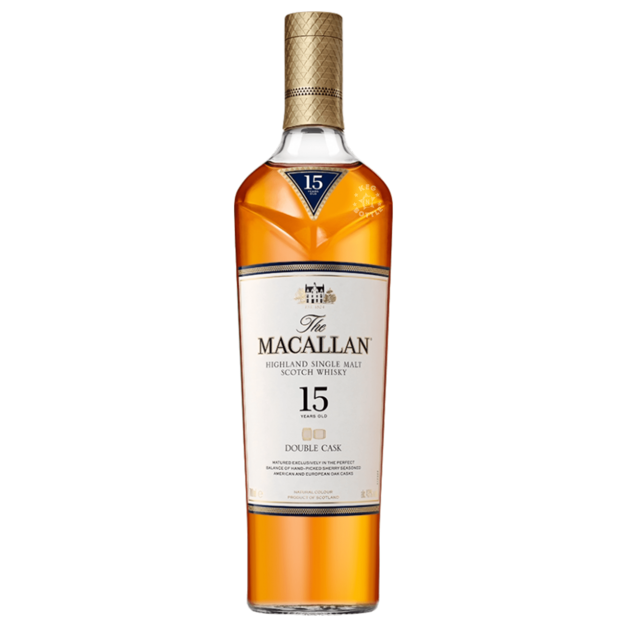 Macallan 15 Year Double Cask Single Malt Scotch Whiskey (750 ml)