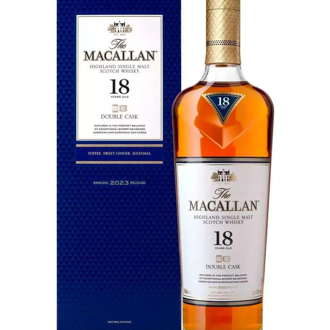 The Macallan 18 Year Old Double Cask 2023 Release Whisky, 70 cl