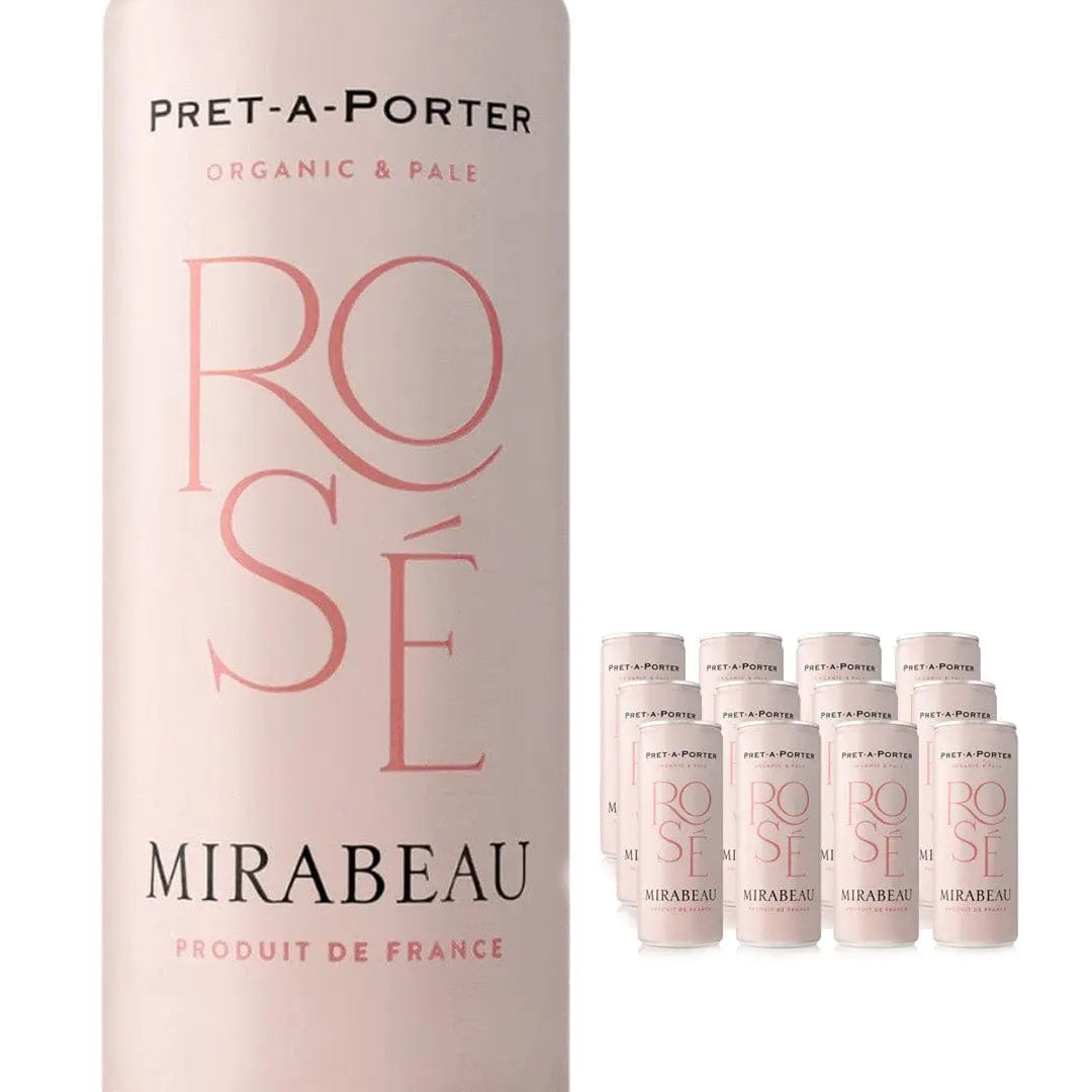Mirabeau Prêt-à-Porter Rosé Can Multipack, 12 x 250 ml