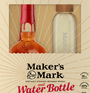 Maker’s Mark Bourbon + Water Bottle Gift Set (750 ml)