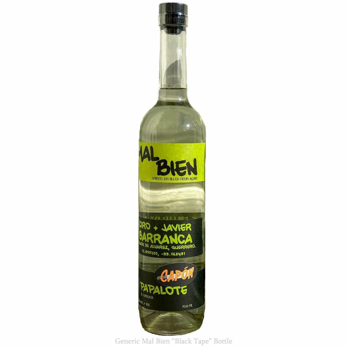 Mal Bien Refugio Calzada Capón Papalote Mezcal (750 ml)