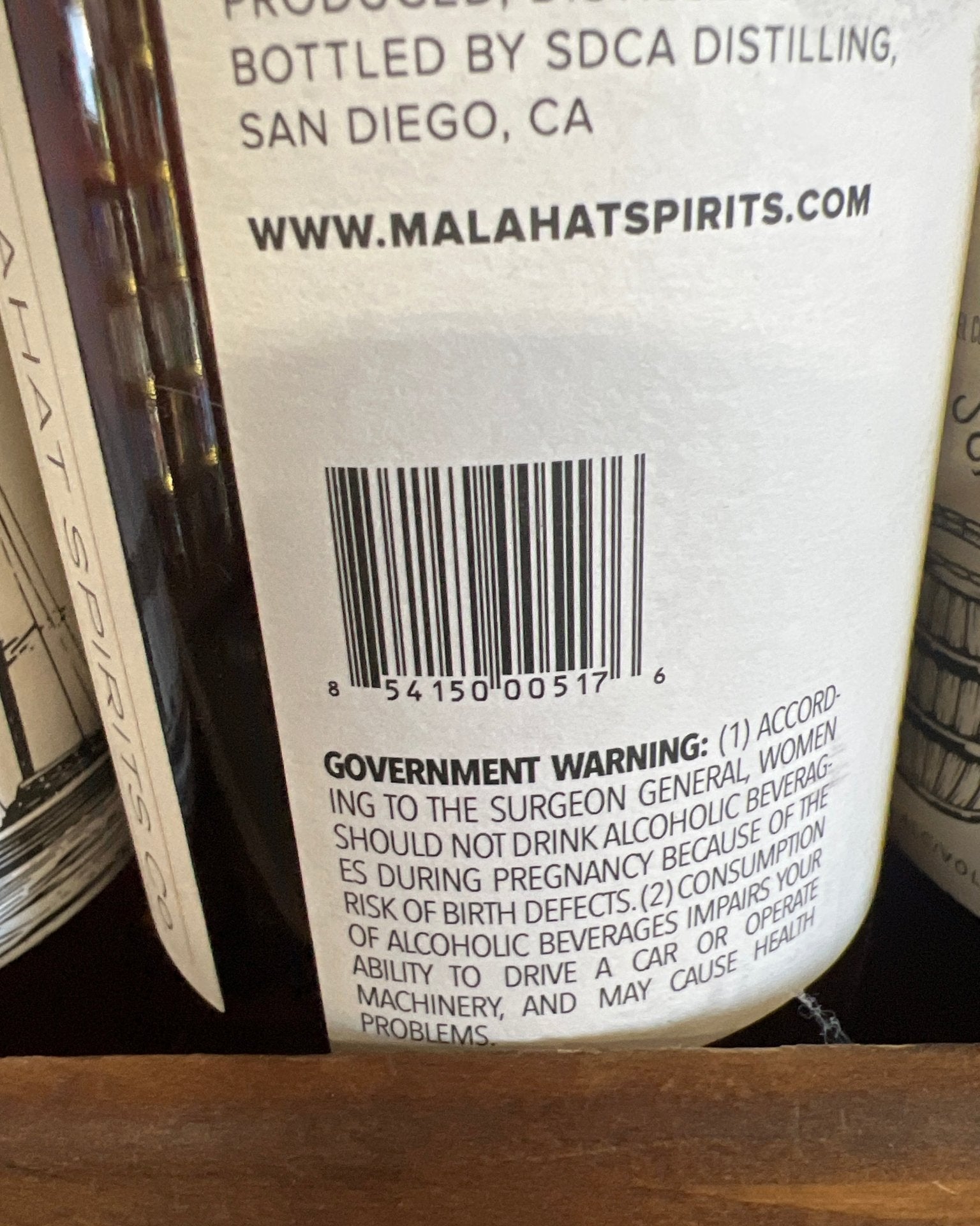 Malahat Spirits Co. Bourbon Whiskey Finished in Coffee Barrels (750mL)