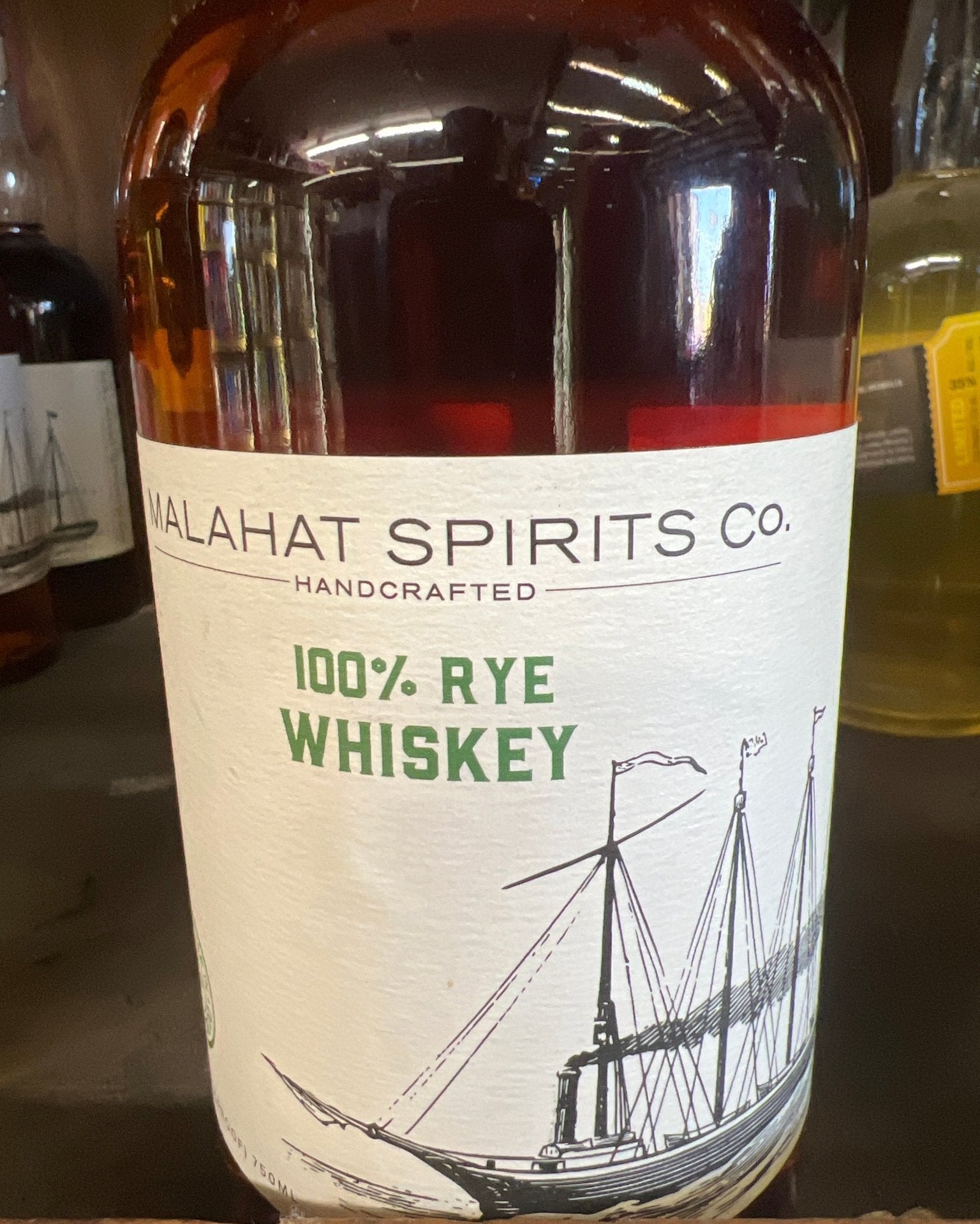 Malahat Spirits Co. Rye Whiskey (750mL)