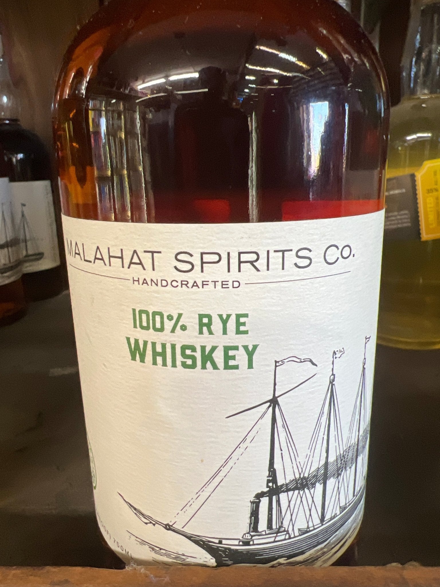 Malahat Spirits Co. Rye Whiskey (750mL)
