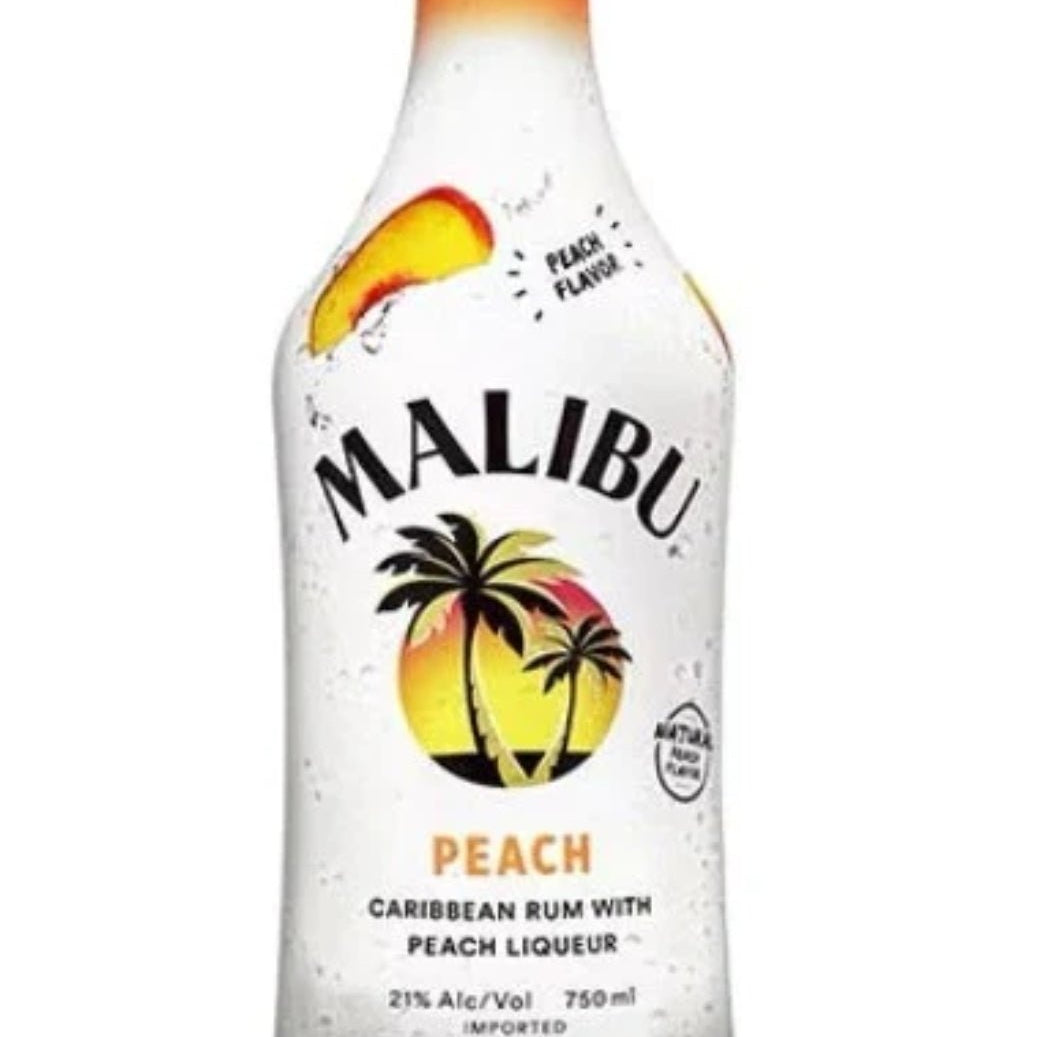 Malibu Peach Rum (750 ml)