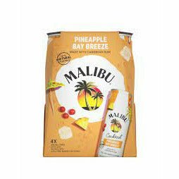 Malibu Pineapple Bay Breeze RTD (4 Pack 12 oz)
