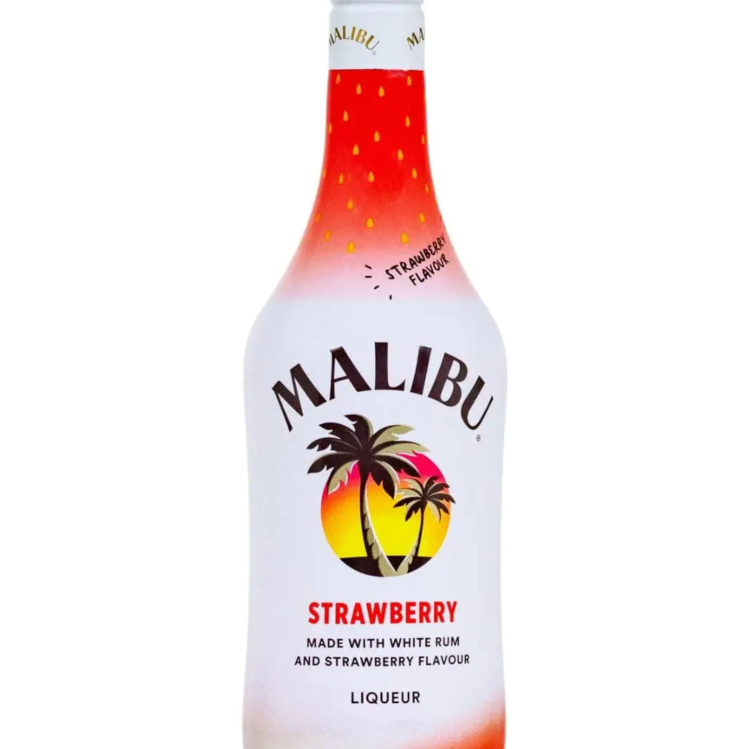 Malibu Strawberry Flavour Rum Liqueur, 70 cl