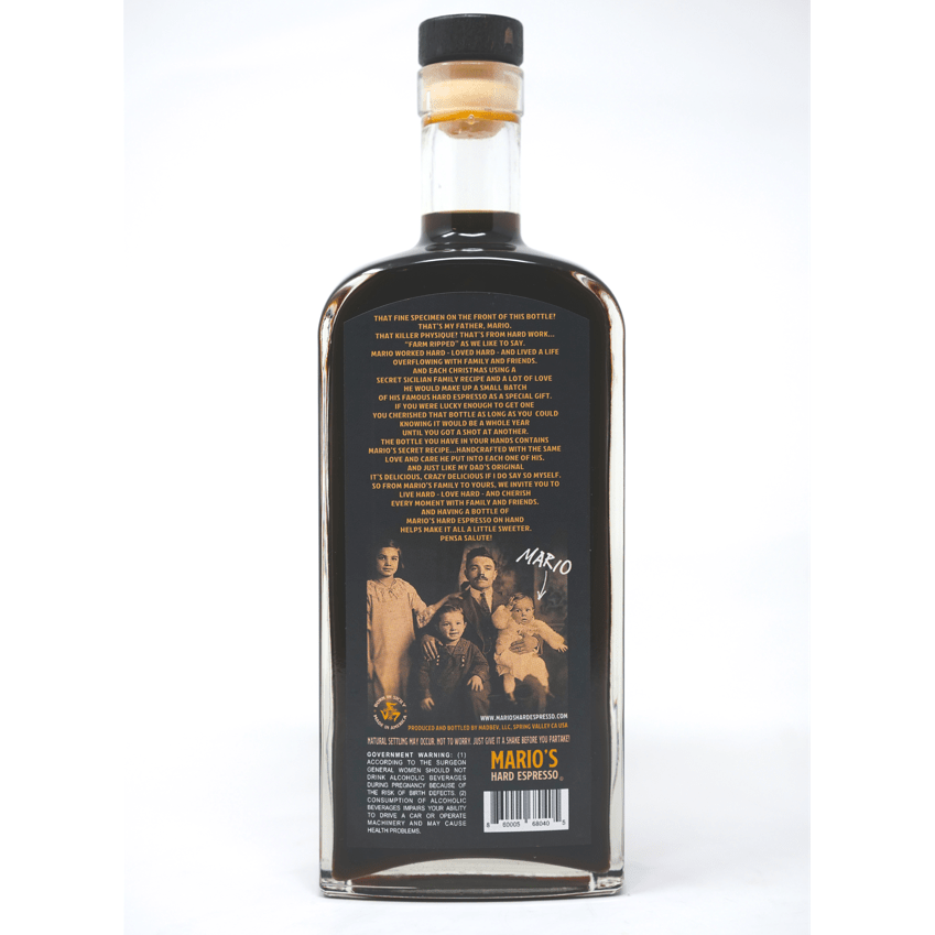 Mario's Hard Espresso (750 ml)