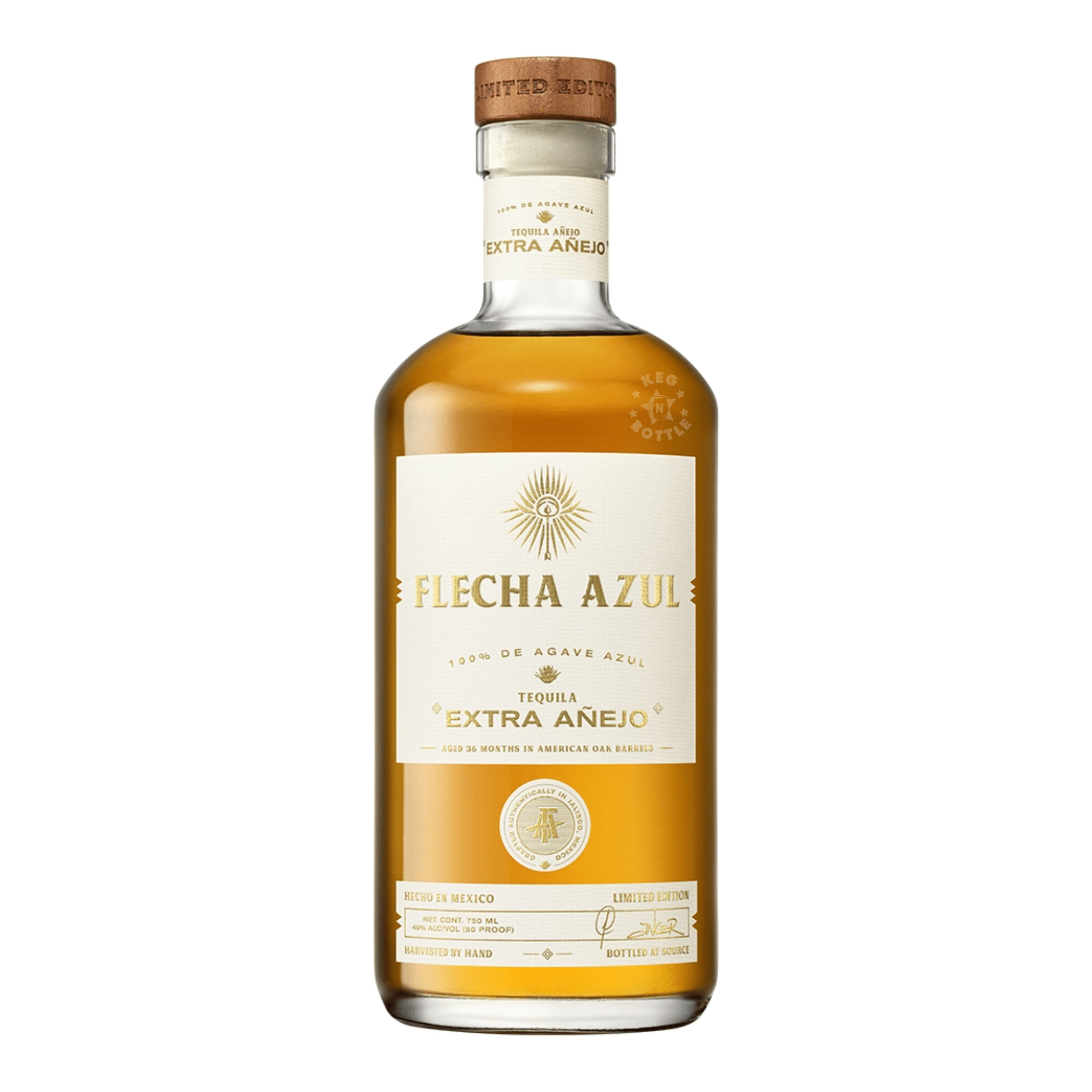 Mark Wahlberg's Flecha Azul Extra Anejo Tequila (750 ml)