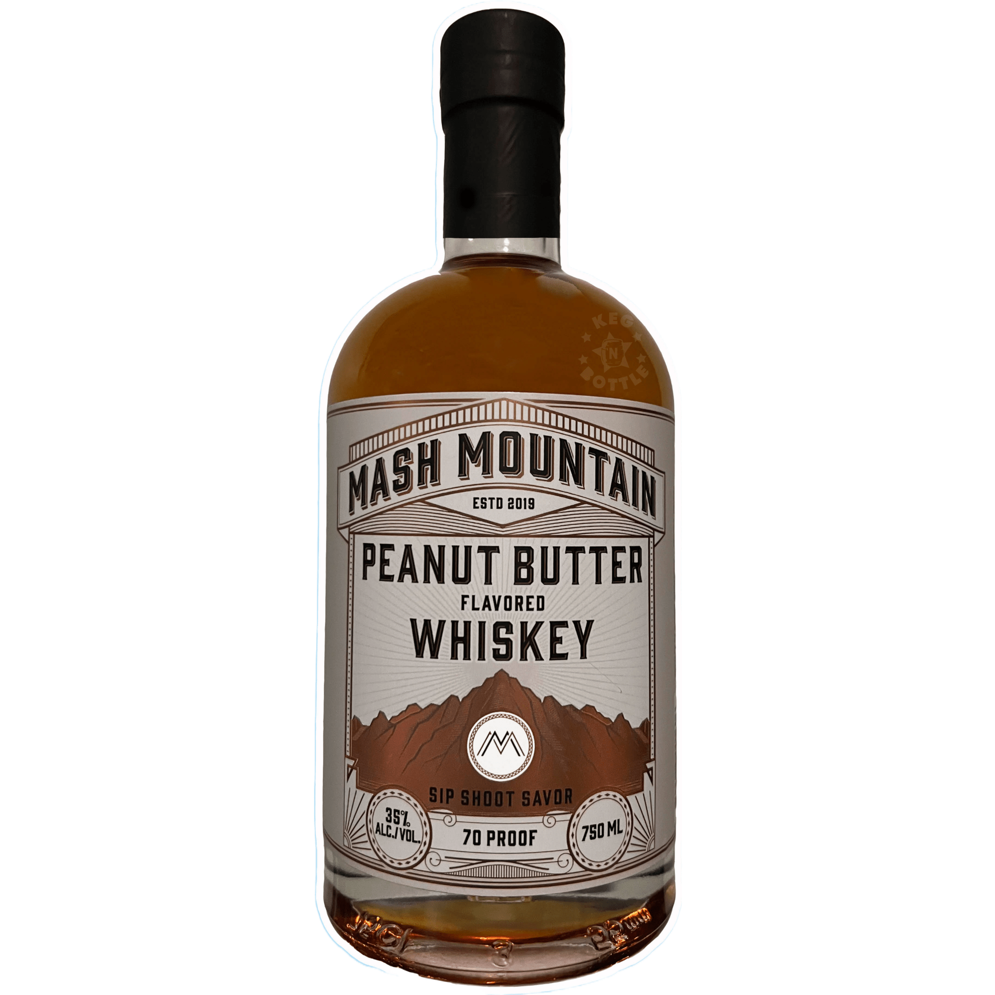 Mash Mountain Peanut Butter Whiskey (750 ml)