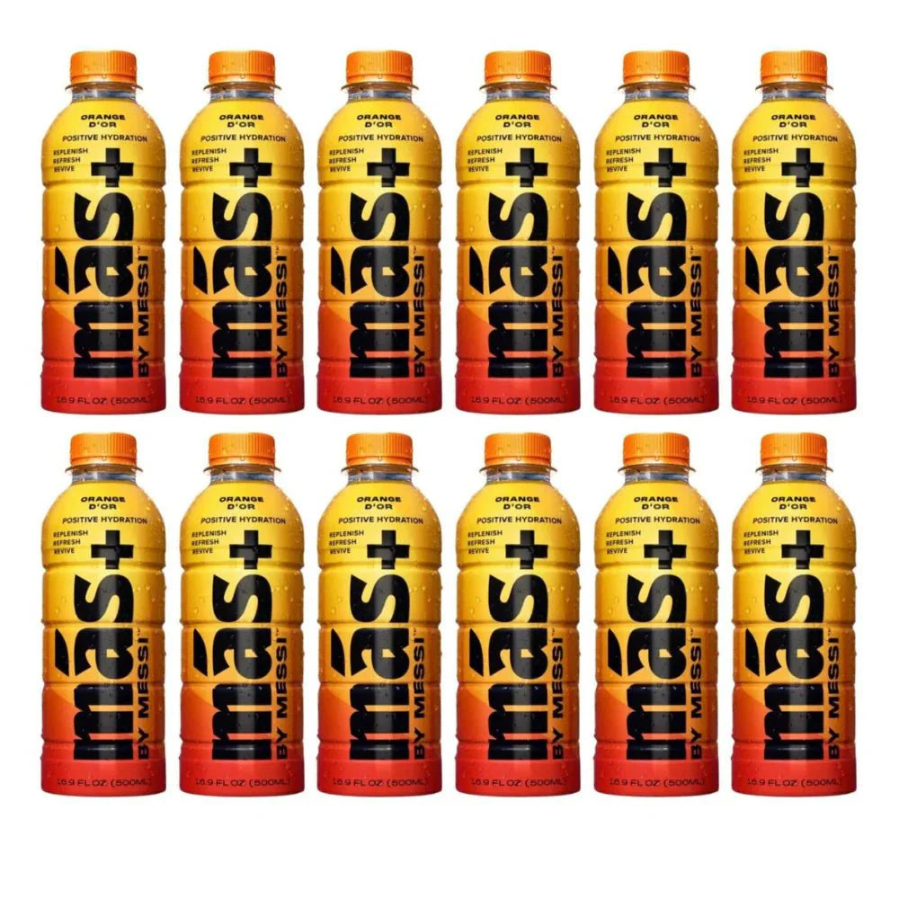 Messi's MAS+ Orange D'Or Positive Hydration (12pk)