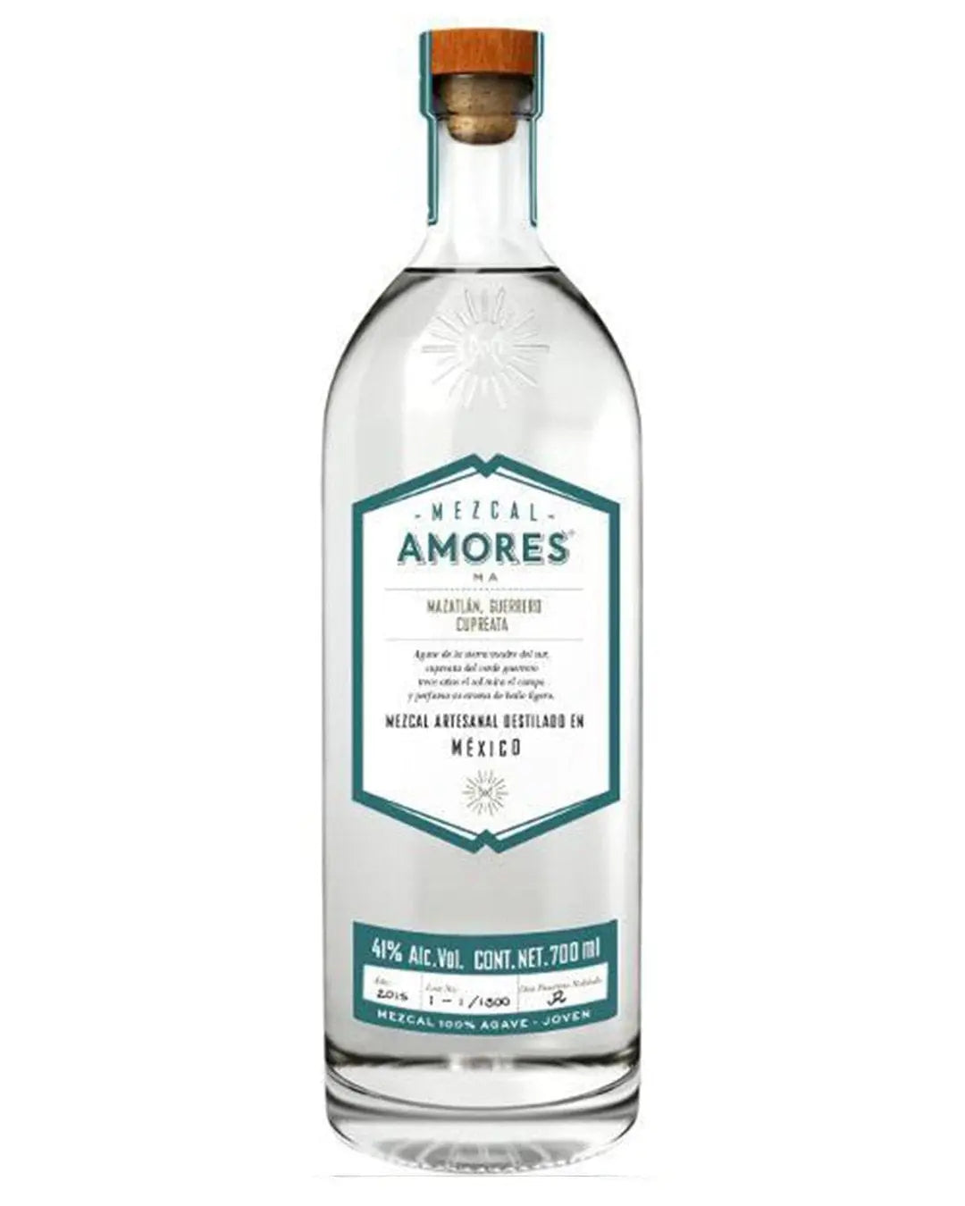 Mezcal Amores Cupreata, 70 cl
