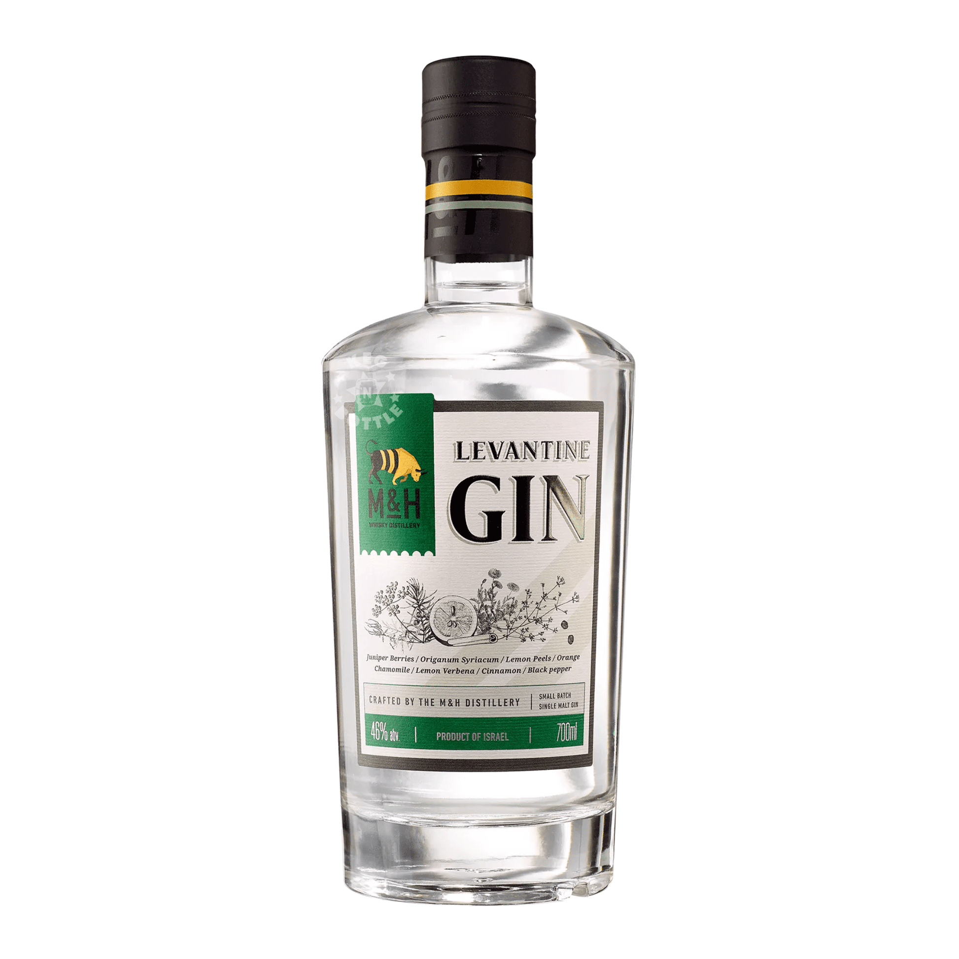 M&H Levantine Small Batch Single Malt Gin (750 ml)