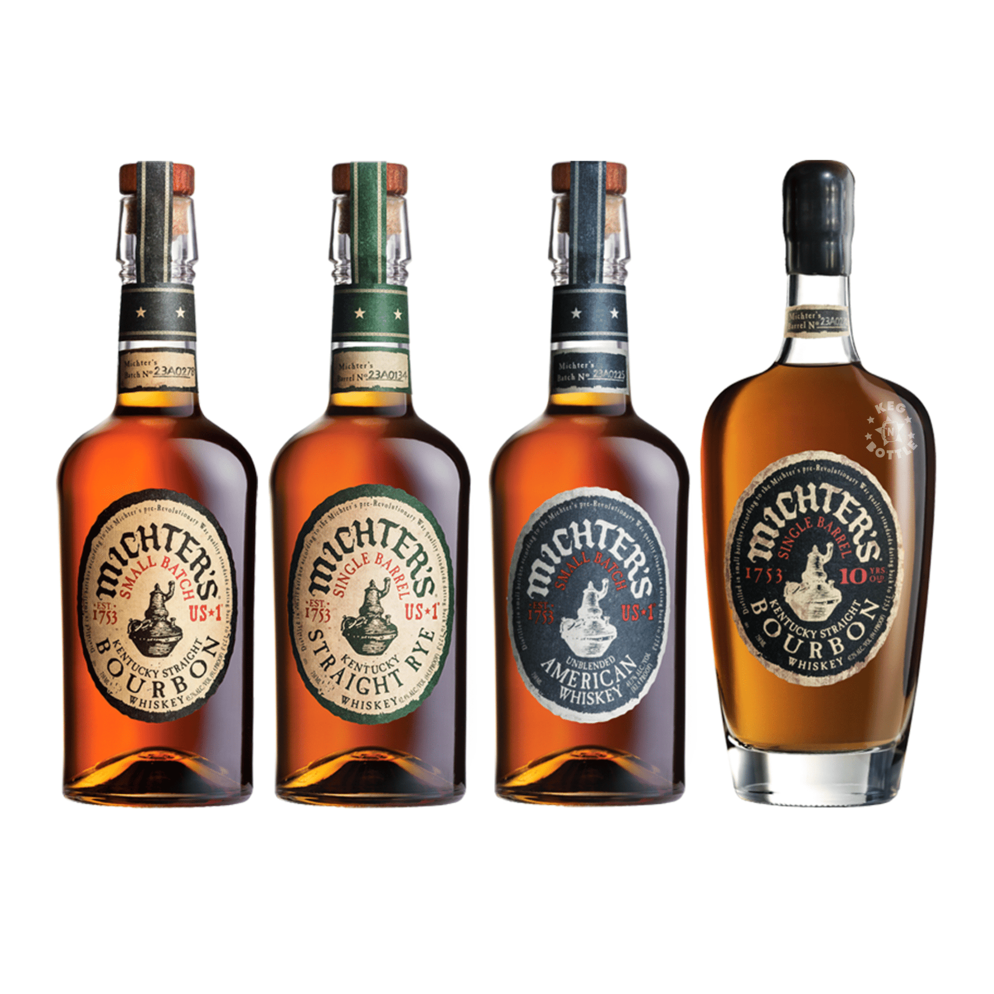 Michter's 10 Year Bourbon Ultimate Combo Pack (4x750mL)