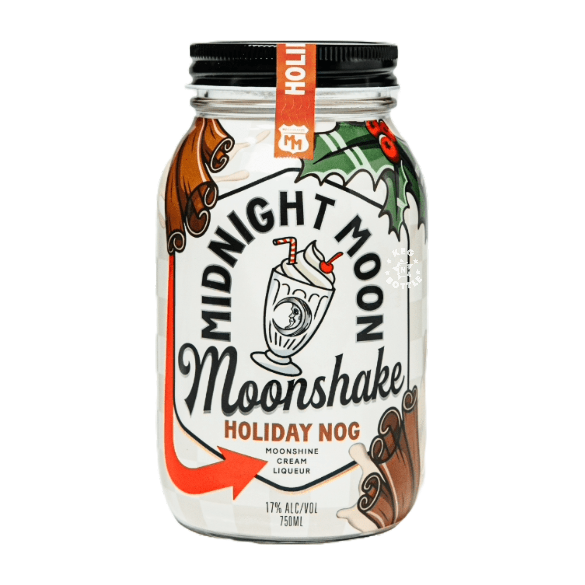 Midnight Moon Holiday Nog Moonshake (750 ml)