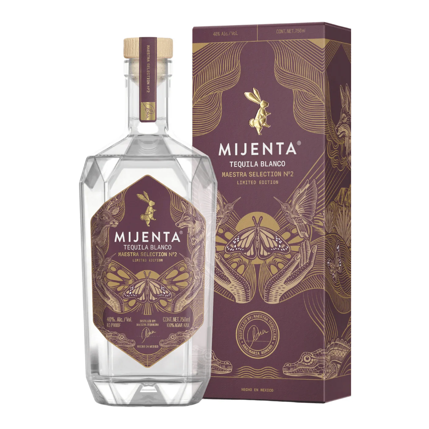 Mijenta Maestra Selection No.2 Blanco Tequila (750mL)