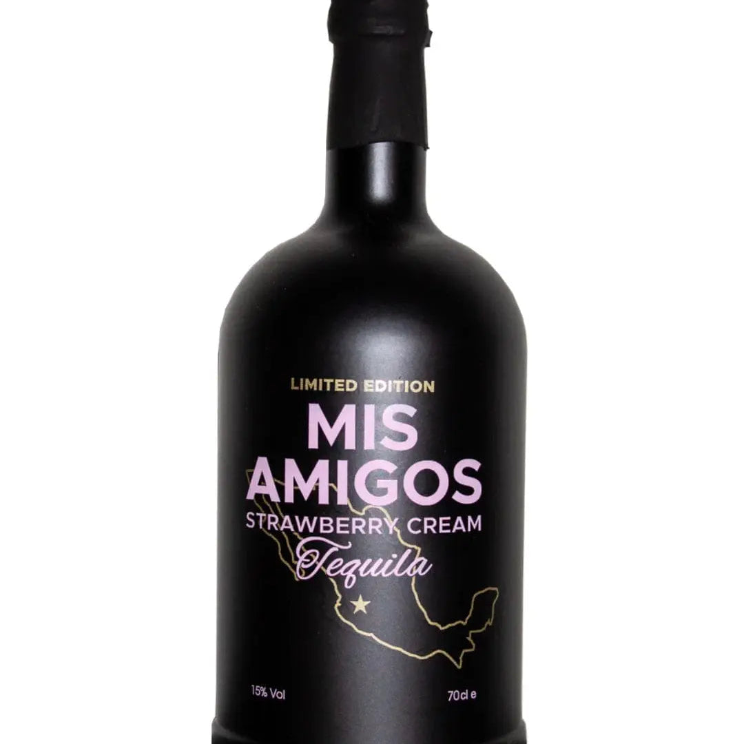 Mis Amigos Strawberry Cream Tequila Liqueur, 70 cl