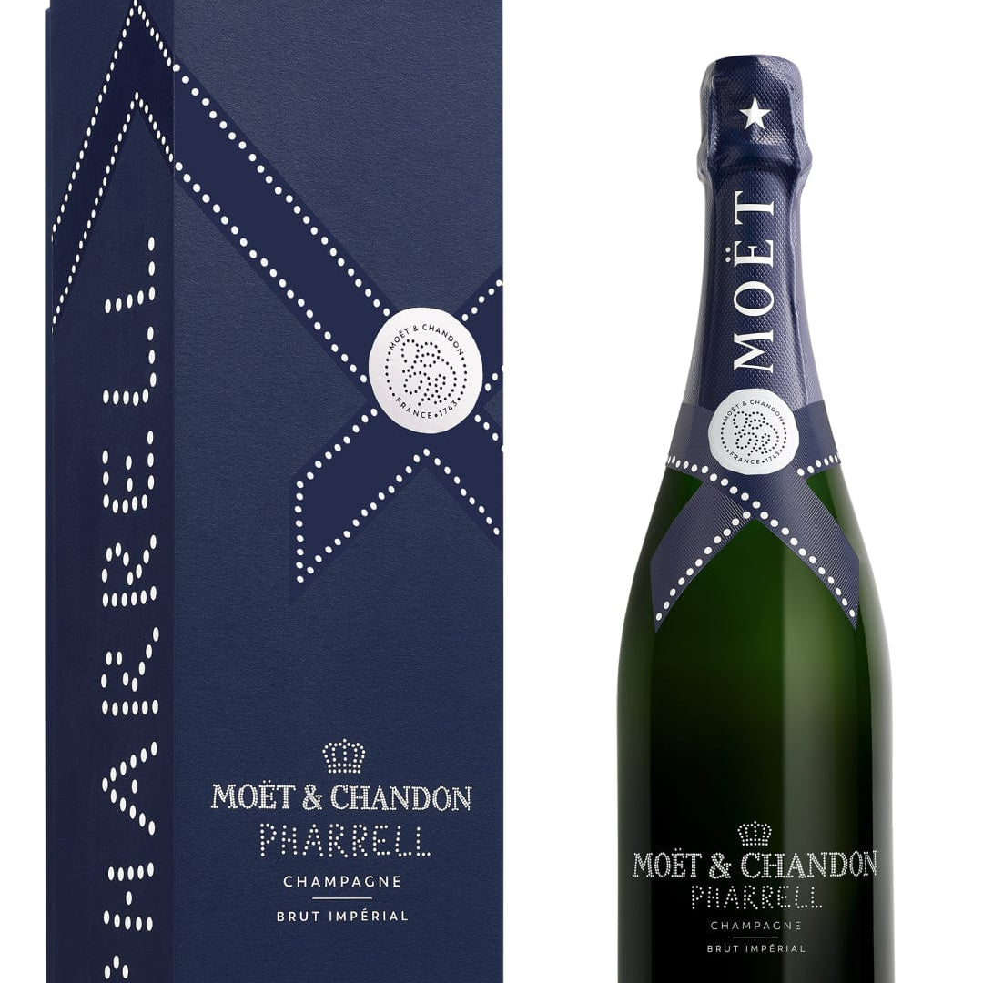Moët & Chandon Imperial Pharrell Williams Midnight Blue Limited Edition Champagne Gift Box, 75 cl