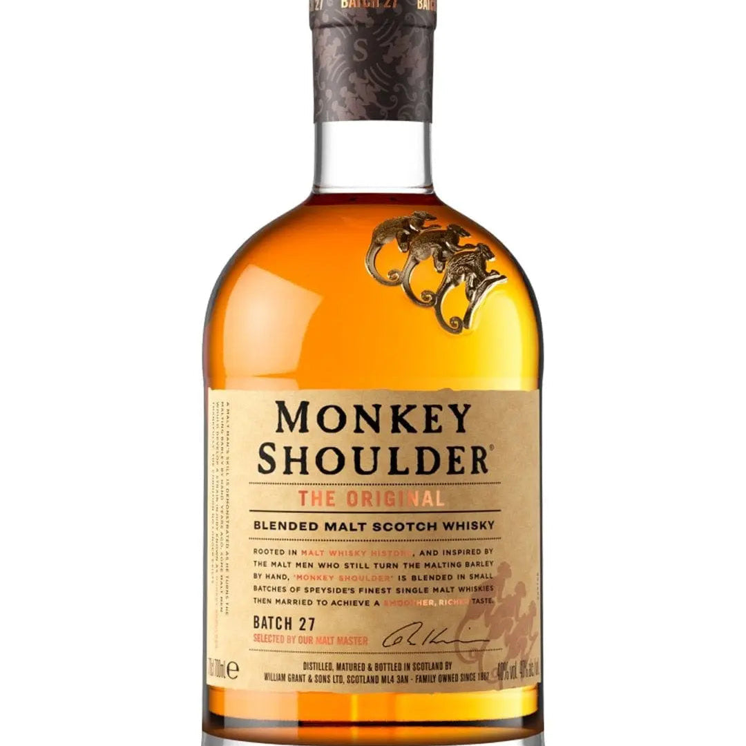 Monkey Shoulder Blended Malt Scotch Whisky, 70 cl