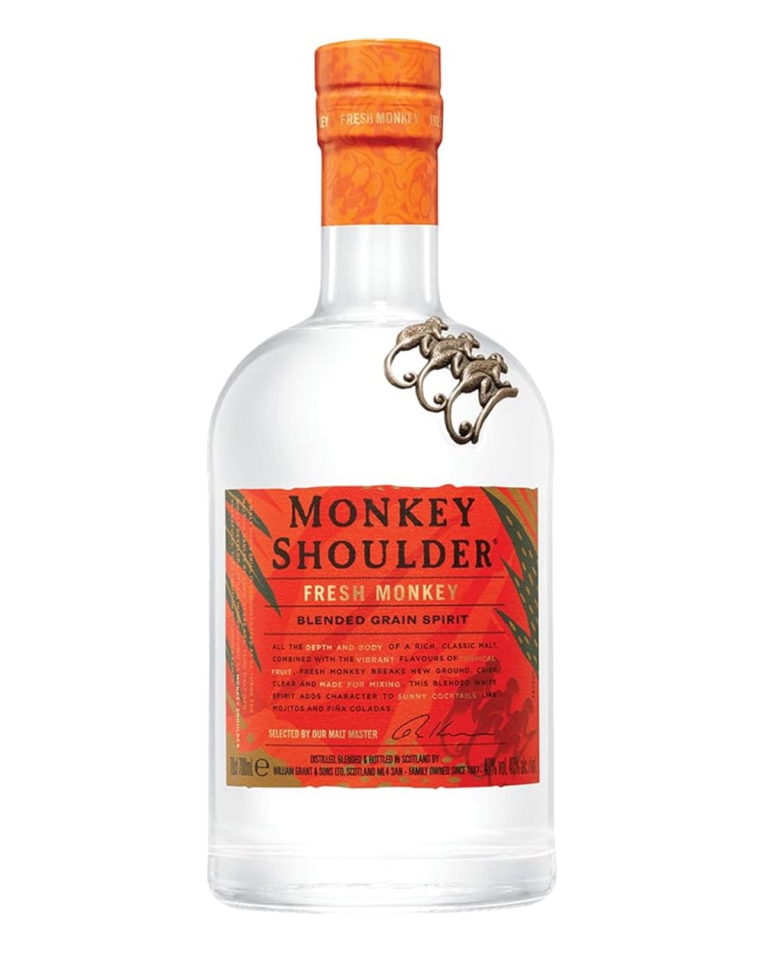 Monkey Shoulder Fresh Monkey Blended Grain Spirit, 70 cl
