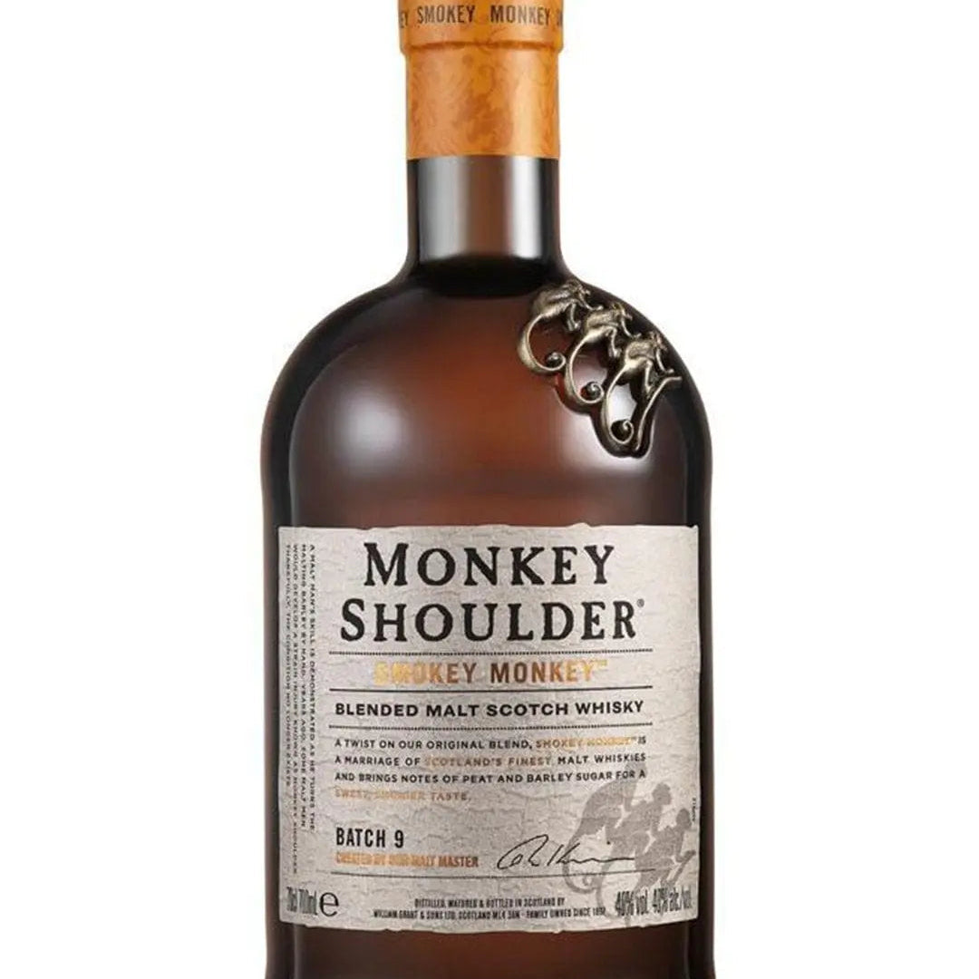 Monkey Shoulder Smokey Monkey Blended Malt Scotch Whisky, 70 cl