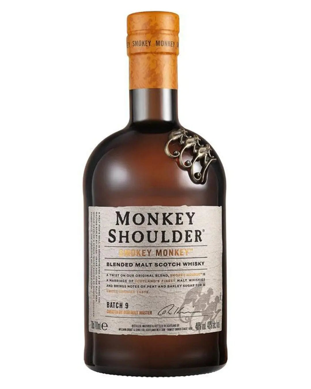 Monkey Shoulder Smokey Monkey Blended Malt Scotch Whisky, 70 cl