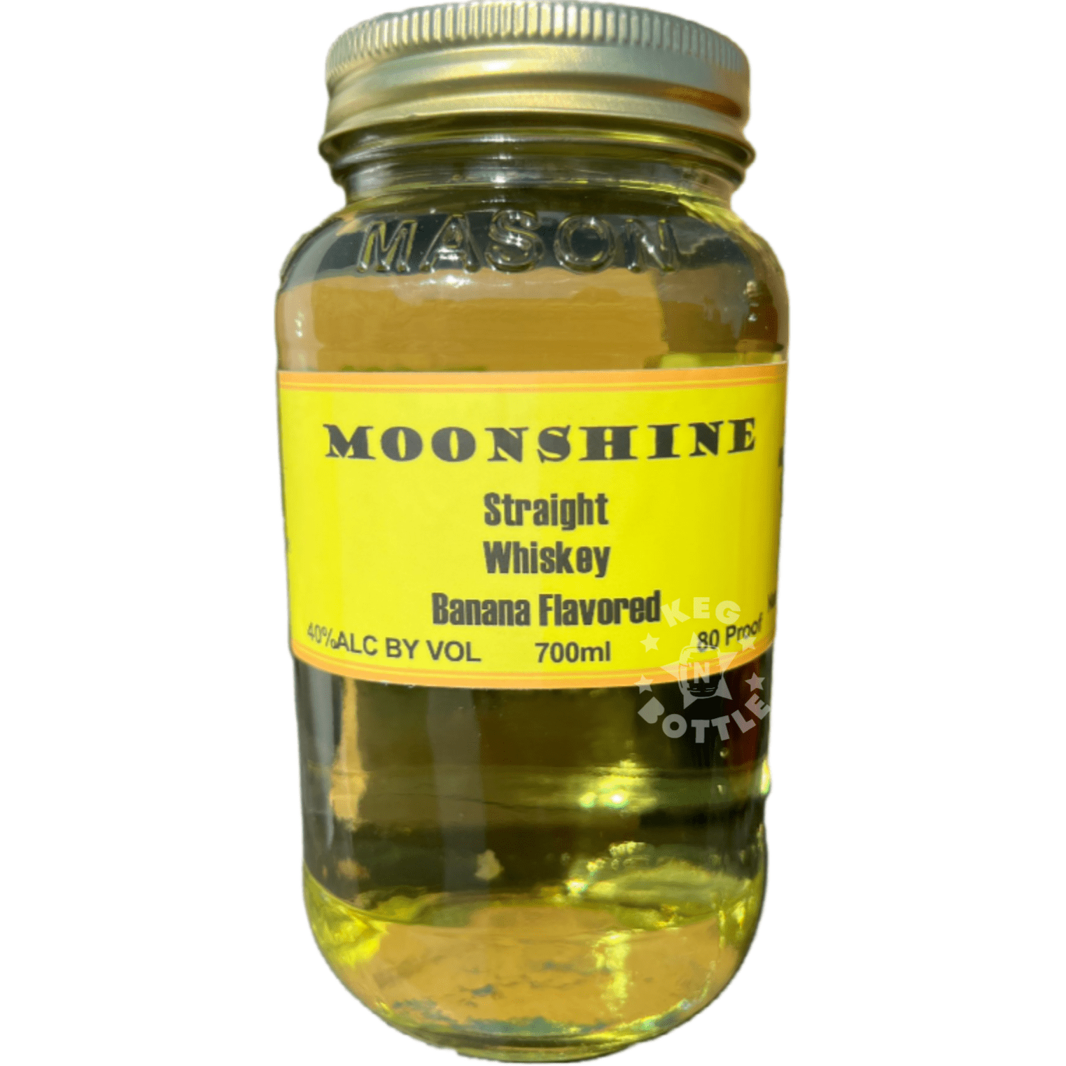 Moonshine Straight Whiskey Banana (700 mL)