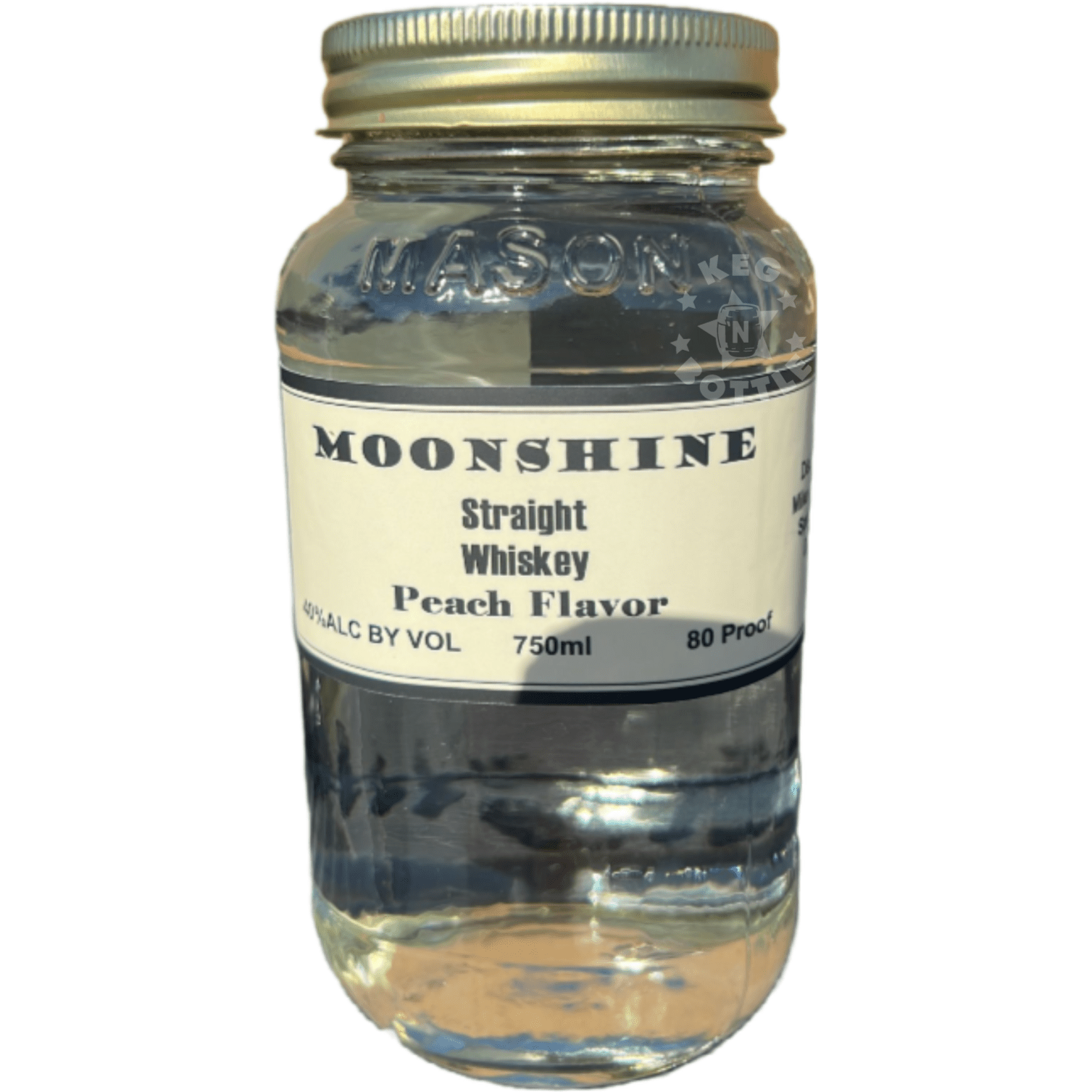Moonshine Straight Whiskey Peach (750 ml)